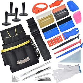 Reevaa Kit of vinyl packaging tools for car packaging, banana bag for car packaging installation, with magnetic support, felt -fed raclette, car packaging tools, mini raclette.. Fast delivery is our promise — DIAYTAR Nigeria keeps it real.