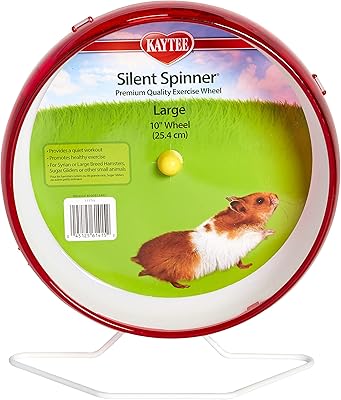Kity silent pivoting wheel for Syrian animals or large breeds, gliders and gerbilles, matching colors, size L (10 inches).. Experience budget-friendly shopping at DIAYTAR NIGERIA, Nigeria's premier online marketplace with quick delivery.