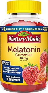 Mélatonine Nature Made 10 mg per portion, maximum force, assistance with sleep 100 % without adults, 70 chewable tablets, 35 -day supply.. DIAYTAR Nigeria: Where affordability meets speed and quality.