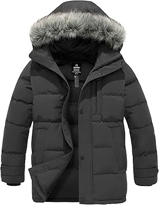 Thick winter jacket for men, hot winter coat with fur hood.. Elevate your shopping experience with DIAYTAR NIGERIA's vast catalog and budget-friendly options.