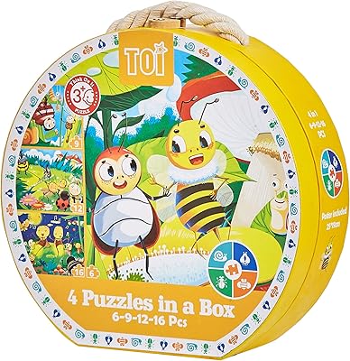 Puzzle leben toy 4 in 1 for children, yellow, TP987.. DIAYTAR NIGERIA: Redefining e-commerce with affordable prices and reliable nationwide shipping.