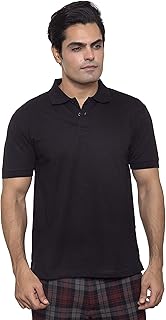 Polo colo shirt in cotton santhom for men.. DIAYTAR NIGERIA brings retail convenience to your screen with affordable prices and dependable shipping.