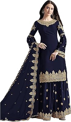 Kurti set of traditional Indian and Pakistani wedding design palazzo for women.. Shop across categories at DIAYTAR NIGERIA with the confidence of affordable prices and delivery within 8 days.