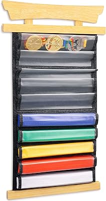 Telhomt 10 preposses of karate belts, support for felt martial arts belts with anti-dust cover, bamboo belt display of Taekwondo Taekwondo.. Explore fashion, tech, home goods, and more on DIAYTAR Nigeria — always affordable, always fast.