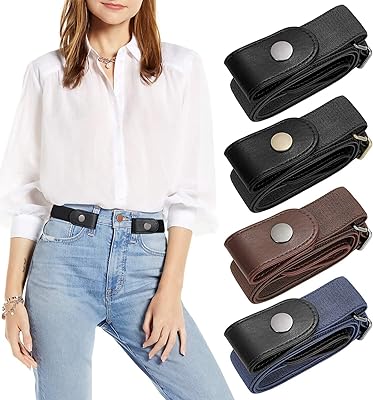 Comfortable elastic belt without 4 -room loop for women and men.. DIAYTAR NIGERIA delivers affordability and convenience to your doorstep within 8 days of purchase.