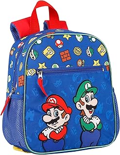 Super Mario and Luigi backpack 28 cm Size color.. DIAYTAR NIGERIA: Bridging the gap between consumers and quality products with affordable nationwide shipping.