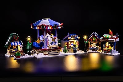 Brick LOOT DELUXE LED lighting kit for LEGO 10235 WINTER VILLAGE.. Enjoy the simplicity of shopping with DIAYTAR NIGERIA, offering vast choices delivered in just 5-8 days.