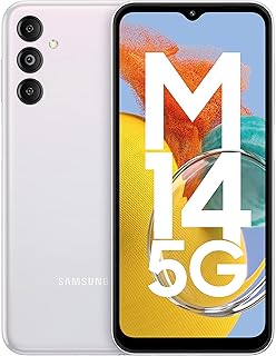 Galaxy m14 5g (icy silver 6 go 128 go de stockage).. DIAYTAR NIGERIA: Where every search leads to affordable products delivered promptly across Nigeria.