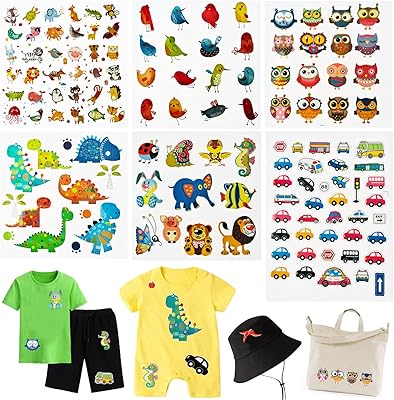 Woohoo thermal transfer patches to be ironed, multiple thermal transfer vinyl stickers for t-shirts, jeans, backpacks, dresses, artist decoration.. Your budget-friendly online marketplace, DIAYTAR NIGERIA delivers a world of products in just 5-8 days.