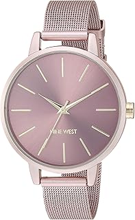Nine West for women's mesh watch.. Experience the DIAYTAR difference with our vast product selection and delivery within 5-8 days.