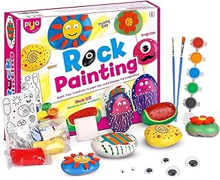 Kit Kit Rock for children - Arts and crafts for girls and boys aged 6 to 12 years - Kit of art of rock painting art - Best paint gift for adolescents, Ideas for activities for children aged 4 5 6 7 8 9 10 .... Shop with confidence at DIAYTAR NIGERIA, offering extensive product variety with nationwide delivery.