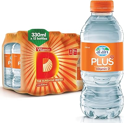 Drinking water al ain plus with added vitamins - 330 ml (package of 12).. DIAYTAR NIGERIA: Bringing affordable shopping solutions with a diverse product catalog delivered nationwide.