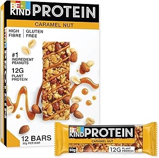 B-Kind energy bar with grilled nuts and caramel, 12 rooms x 50 grams.. DIAYTAR NIGERIA connects you with endless possibilities through our affordable e-commerce platform.