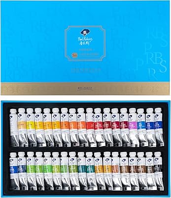 Set of paint watercolor Paul Rubens, 36 bright colors 5 ml/tube - highly pigmented and non -toxic, perfect for beginners, amateur and student.. DIAYTAR NIGERIA: Where shopping dreams become reality with affordable prices and prompt shipping.