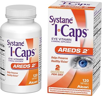 Supplement of vitamins and minerals for SYSTANE I-CAPS, arid formula 2, 120 capsules (the packaging may vary).. DIAYTAR NIGERIA brings satisfaction with every purchase through affordable prices and prompt shipping.