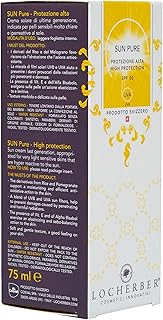 Locherber Sun Pure Crème Haute Protection SPF 50, 75 ml.. DIAYTAR NIGERIA puts thousands of products at your fingertips with affordable prices and delivery within a week.