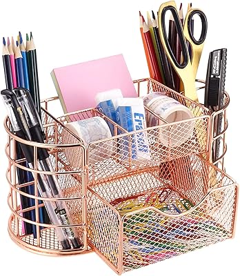 Storage basket for Maxbrothers office supplies for home office accessories organizer (Rose gold).. Shop from thousands of products at DIAYTAR NIGERIA and enjoy budget-friendly nationwide delivery.