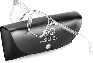 Max & Miller blue anti-light glasses, ocular anti-fatigue square glasses for reading and men's games (transparent), transparent, 140.. Transform how you shop with DIAYTAR NIGERIA's vast selection and budget-friendly delivery options.
