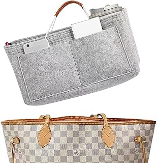 Organizer of inner handbags in felt, bag organizer in the bag, handbag organizer with handle for handbag Louis Vuitton Speedy Neverfull, (Gray) (LV Speedy 40 Neverfull GM)))))).. Experience DIAYTAR NIGERIA, where extensive product variety meets pocket-friendly prices and reliable delivery.