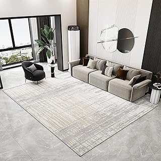 Modern living room carpet with striped pattern haizen large carpet with abstract design for bedroom.. Experience the convenience of online shopping with DIAYTAR NIGERIA's reliable 5-8 day delivery service.