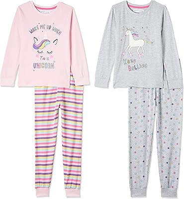 Licorne two -room pajamas for minotti girl, size l/s.. Experience the future of online shopping with DIAYTAR NIGERIA's extensive product range and competitive pricing.