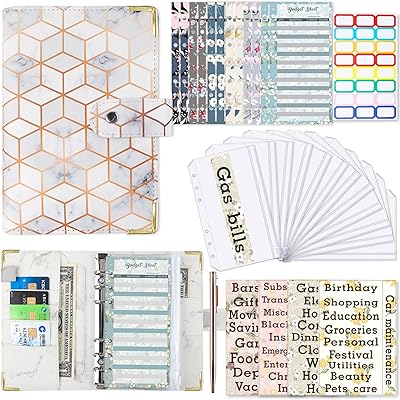 Budget portfolio, A6 PU marbled leather portfolio, silver organizer and budget planner with 12 zipper silver envelopes, 12 budgetary sheets to budget and save money.. Need it fast? Need it cheap? Choose DIAYTAR Nigeria.