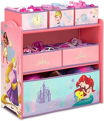 Delta Children toy storage organizer, composed of 6 boxes, design & stores, designed by Disney princesses.. Experience the ease of modern shopping with DIAYTAR NIGERIA's diverse marketplace delivered promptly.