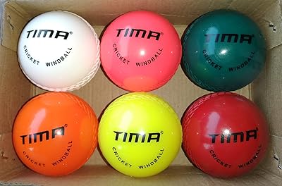 TEMA plastic cricket balls of the best unbreakable quality, best cricket ball for children - Set of 6 balls.. DIAYTAR NIGERIA: Your affordable gateway to thousands of products delivered promptly nationwide.