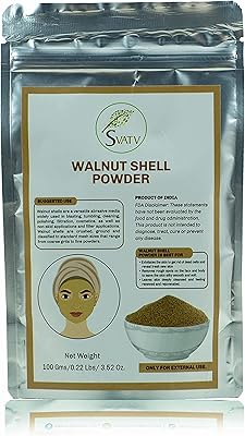 Svatv nut shell powder (Juglans Regia L) for facial scrub formula.. Your shopping journey simplified with DIAYTAR NIGERIA's vast selection and budget-friendly shipping.