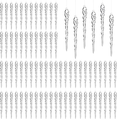50pcs Christmas snowman ornaments to hang for Christmas tree, DIY twisted snowman's decorations for New Year's Winter Holidays and the party on the theme of snow.. DIAYTAR NIGERIA: Making online shopping accessible to all Nigerians with our affordable platform.