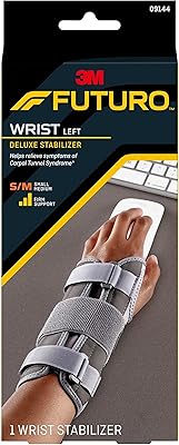 Stabilizer of Futuro Deluxe wrist for left hand, S/M size, gray, 09144ent. help relieve pain symptoms and firm support. 1 unit/package.. Embrace a new era of online shopping with DIAYTAR NIGERIA's extensive range and budget-friendly prices.