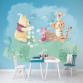 Kumar wool wallpaper DX6-033 with Winnie l'Ourson picnic printing.. Looking for a deal? DIAYTAR Nigeria has thousands waiting for you.