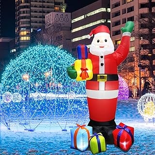 Father's inflatable Christmas decoration 6 -foot lighted decoration for outdoor.. DIAYTAR NIGERIA delivers more than products - we deliver affordable shopping satisfaction nationwide.
