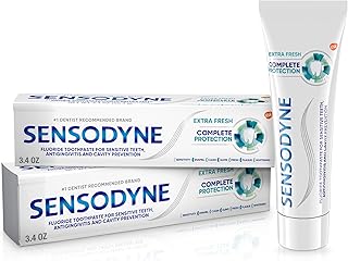 Extra fresh toothpaste Total Sensodyne Sensitive skin protection sensitive gingivitis - 3.4 oz (pack of 2).. Spend less, get more — that’s the DIAYTAR Nigeria promise.