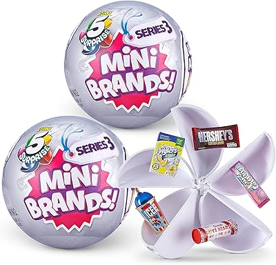 5 Surprise Mini Brands Series 3 Society of the brand.. DIAYTAR NIGERIA: Your trusted e-commerce partner with extensive product choices and affordable delivery.