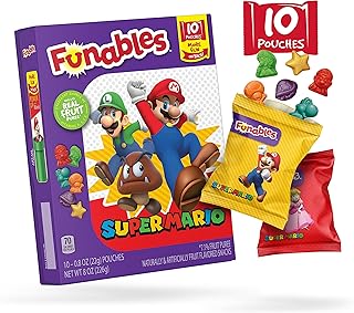 Snacks aux fruits funables, super mario, 10 ct.. DIAYTAR NIGERIA: Your partner in affordable online retail with reliable delivery across the nation.
