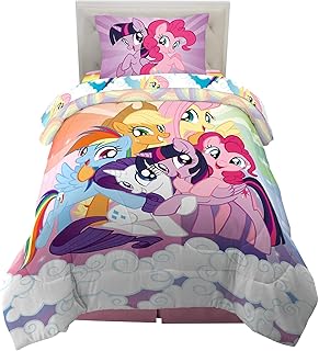 Bed set and super sweet microfiber Franco Kids, 4 rooms, simple waist, My Little Pony.. Discover the joy of choice with DIAYTAR NIGERIA's extensive selection and budget-friendly shipping.