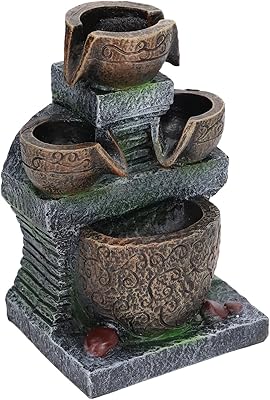 Water fountain, modern and reliable modern fountain decoration, interior and exterior garden for desktop.. Discover the convenience of DIAYTAR NIGERIA's vast product range delivered affordably in 5-8 days.