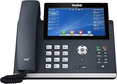 Yalink SIP-T48U Advanced IP power on Ethernet with Audio Optima HD and screen.. Shop the future with DIAYTAR NIGERIA - thousands of products, unbeatable prices, delivery within a week.
