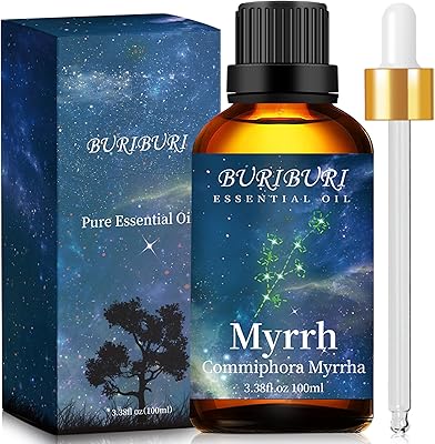 100 ml myrrh essential oil, 100 % pure non -diluted myrrh oil for 3.38 fl oz aromatherapy for soap, candle manufacturing, massage, diffuser, humidifier.. Shop with confidence at Nigeria's leading affordable e-commerce platform with reliable delivery services.