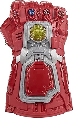 Marvel Avengers: Infinity Endgame Gauntlet Electronic Role play with handle, red, with lights and sounds, adapted to children aged 5 and over.. Your daily needs delivered to your door — DIAYTAR Nigeria style.