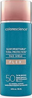 Total colorescience Protection Face Shield Flex SPF 50, Zinc oxide formula, fair, 1.8 fl. Oz, 1.8 fl oz (1).. No stress, no delays — DIAYTAR Nigeria is your trusted shopping partner.