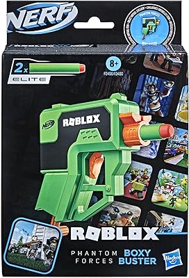 Nerf Phantom Roblox Dart Blaster forces, retractable handle, 2 Elite nerve darts, Default game unlock code.. DIAYTAR NIGERIA makes quality accessible with our diverse product range and dependable delivery service.