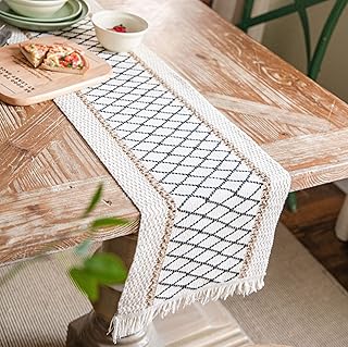 Perfect bohemian table runner for a bohemian wedding decoration path by hand.. DIAYTAR NIGERIA: Bringing affordable shopping solutions with a diverse product catalog delivered nationwide.