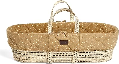 Natural mattress mattress and basket Moïse the Little Green Sheep - Honey rice, FN010i.. Your trusted shopping partner, DIAYTAR NIGERIA offers extensive selection with quick delivery options.