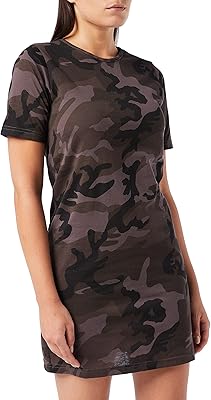 Urban Classics Camouflage T-shirt dress for women (lot of 1).. Shop across boundaries at DIAYTAR NIGERIA and enjoy budget-friendly nationwide delivery within the week.