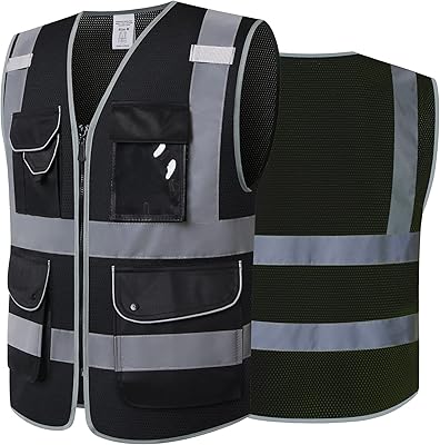 The reflective safety vest with multifunction pockets with ACEVITO zipper for men meets ANSI/ISEA class 2 standards.. DIAYTAR NIGERIA brings affordable shopping solutions to every corner of Nigeria in just 5-8 days.