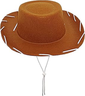 4th fancy cowboy hat for toddlers and children in felt - Cowboy costume hat for boys and girls aged 3,5 6 ​​years.. From daily needs to rare finds, DIAYTAR Nigeria brings it to your door.