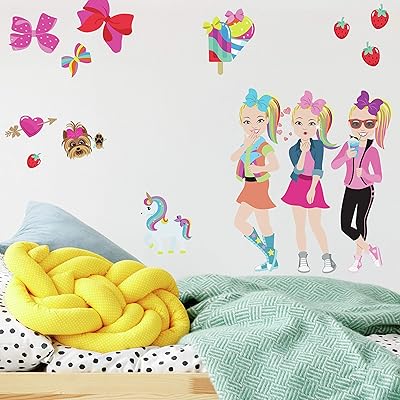 Removable wall sticker and Room Mates Jojo Siwa RMK4253Scs |.. DIAYTAR NIGERIA: Connecting Nigerians with affordable products delivered promptly nationwide.
