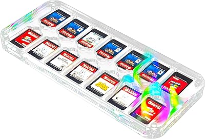 14 game holders, storage bag, transport box compatible with Nintendo Switch games.. Experience shopping freedom with DIAYTAR NIGERIA's vast selection and 5-8 day nationwide delivery service.